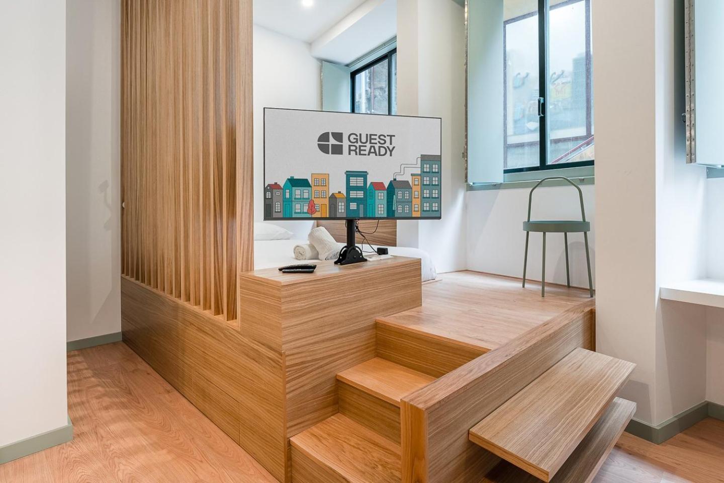 Guestready - A Modern Stay In Downtown Porto Luaran gambar